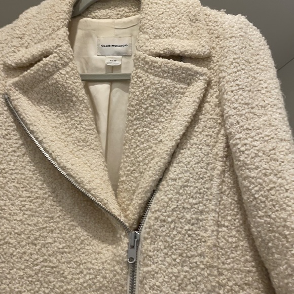 Club Monaco wool XS coat cream - Picture 7 of 10